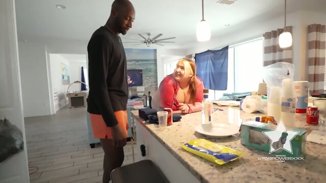 Lazy Bbw Housewife Gets Punished