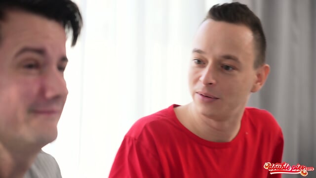 Up While My Stepson Watches