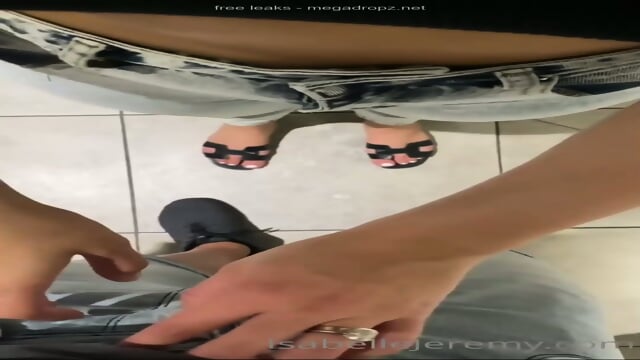 Isabelle Eleanor Fucks In Public Restroom