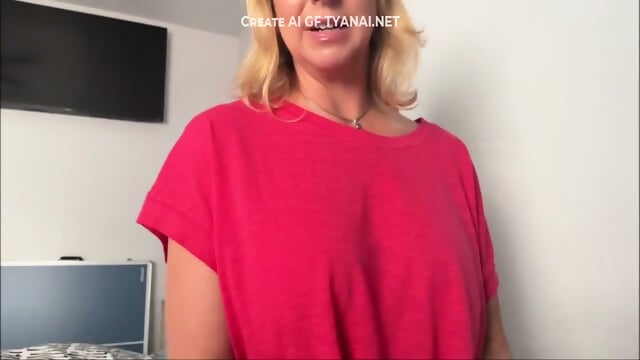 Blonde MILF Steps Up Her Game in Steamy POV Taboo Encounter