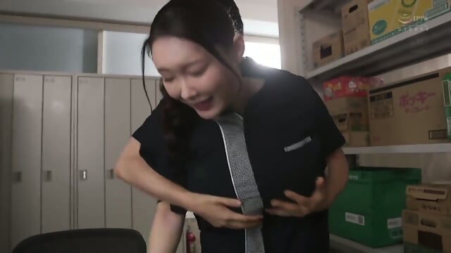 "Please Love Me More Than You Love My Husband..." The Sexually Harassing Manager At Her Part-time Job Finds Out Her Weakness... N-cup Busty Wife Jogasaki Momose Succumbs To The Humiliation Of The Store And Succumbs To Pleasure