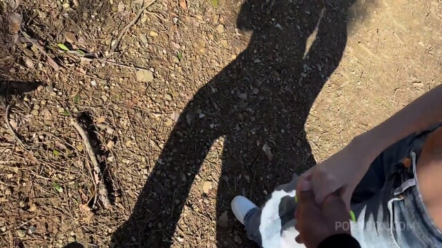 BBC Creampie In The Woods