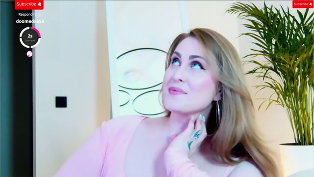 The Hottest Thick Milf Ever - A Hot Busty Milf Teases With Her Big Boobs And Beautiful Blue Eyes