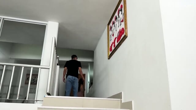 Michelle Hoek - Latina Tattooed Bangs Young Guy