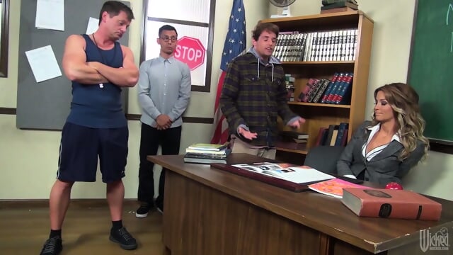 JESSICA DRAKE Teacher Blowbanged