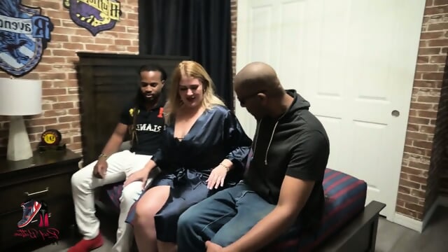 Partnering up for some fun with the attractive older woman!