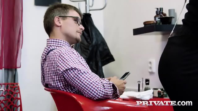 Cutie Teen Hairdresser Lady Bug Tries Anal