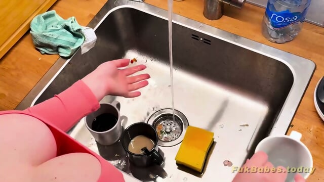 Hot Big Tits Blonde Cleaning Lady Fucked