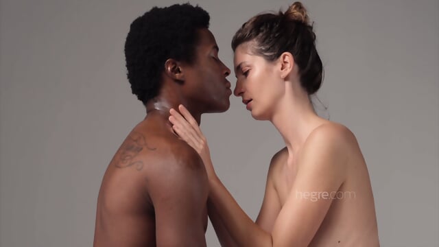 Charlotte Phillips, A Petite And Lovely Female Masseuse, Is Massaging The Penis Of A Black Man With An Enormous Penis