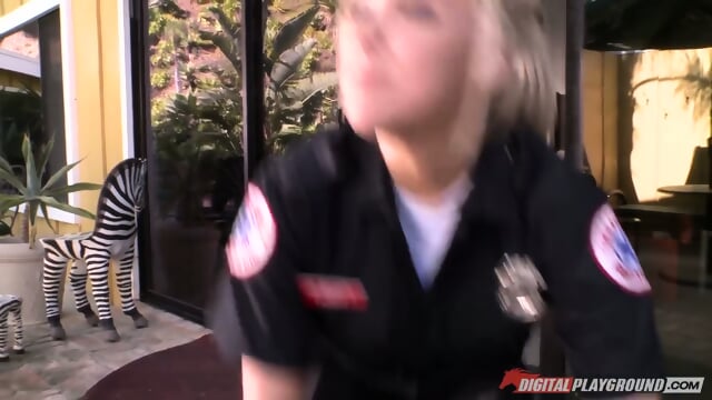 Buxom Blonde Teen Beauty: Nurse