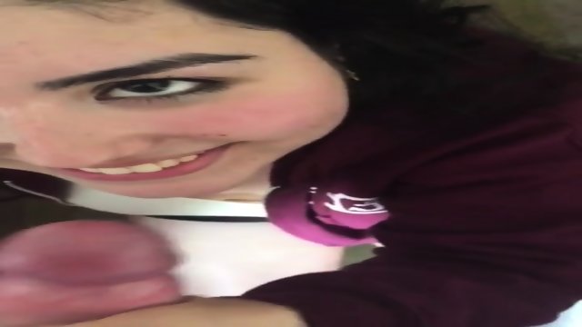 Adorable 18yo Teen Gets A Big Surprise Facial