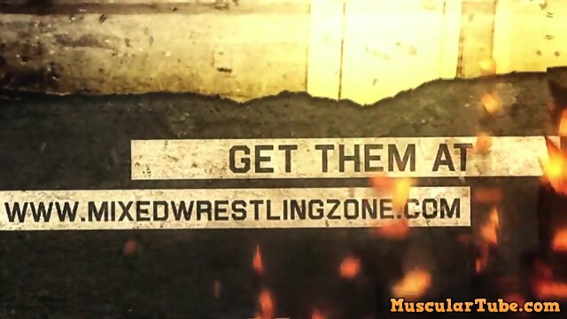 Mia Li vs Kyle Mixed Wrestling