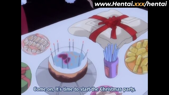 Christmas fuck for lucky guy welcomed home - hentai.xxx