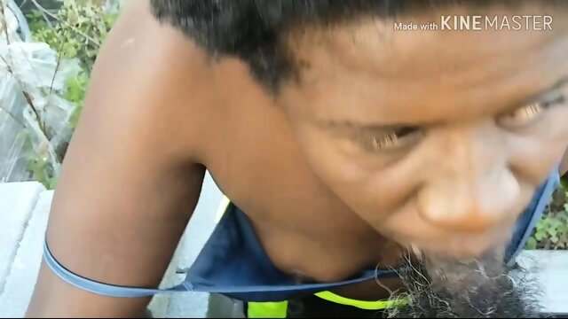 My dick blown & we being watched