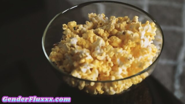 Masc gf pussylicking and fingering tattooed lesbian