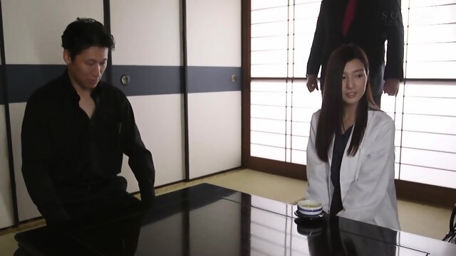 Japanese wife pays debt