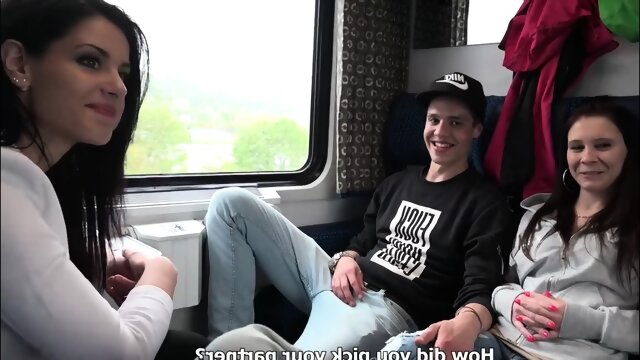Swinger Action In Train