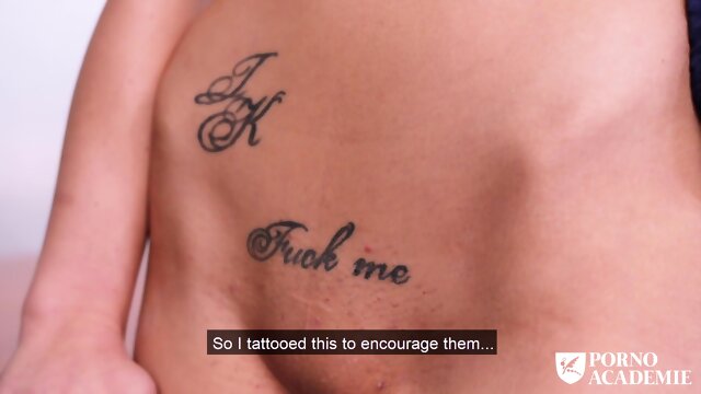 Attractive Student And Two Guys