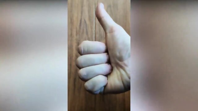 Daring amateur risky public swallow on the teleferic