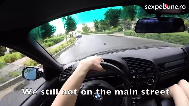 Eleva fututa in masina