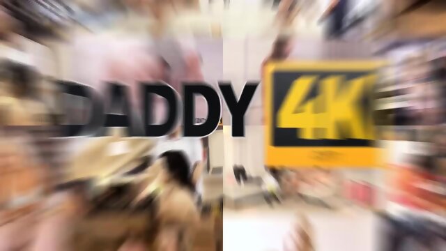 DADDYK Smart dad finds pretext to lure sons blond GF in