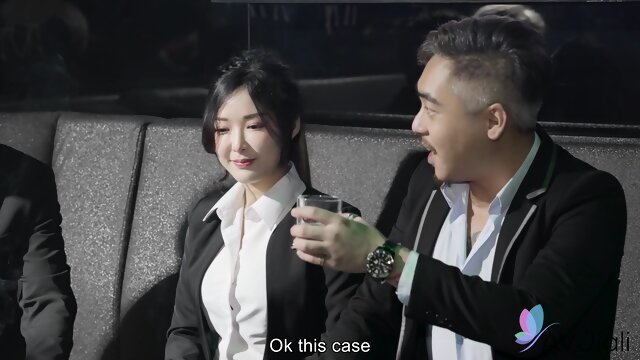 Penny And Her Office Staff Stay Out Late To Celebrate And End Up In Bed