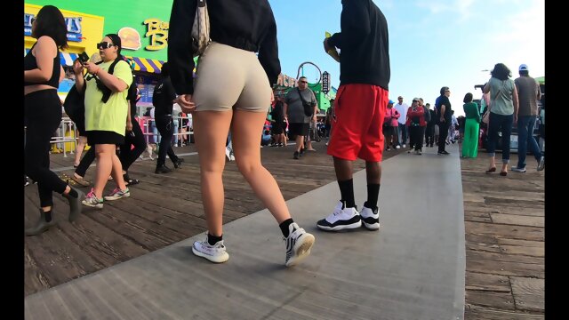 Young Hottie In Shorts