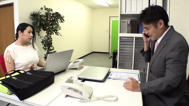 Hana Haruna - Cuando le confiÃ© a mi esposa que se ocupara de las quejas de clientes problemÃ¡ticos, ella se disculpÃ³ con follar