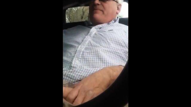 Grandpa gets sucked by a young slut