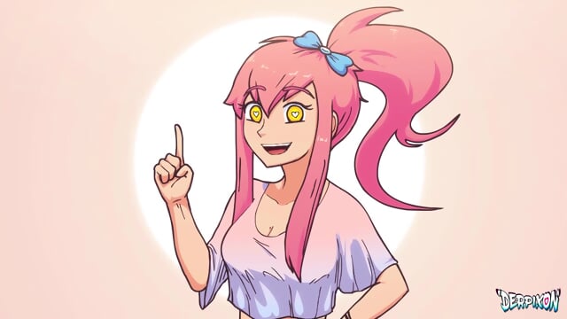 Four girls playing chubby bunny game |Derpixon|