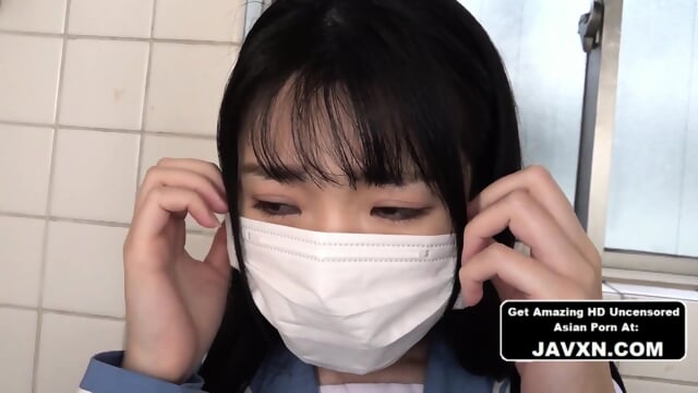 Shy Japanese Teen Taken In The Bathroom