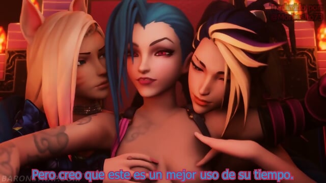 Queen Jinx and her Lesbian Harem
