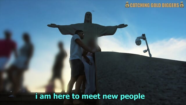 Sexy Brazilian Gold Digger Gets Picked Up With A Passport Trick