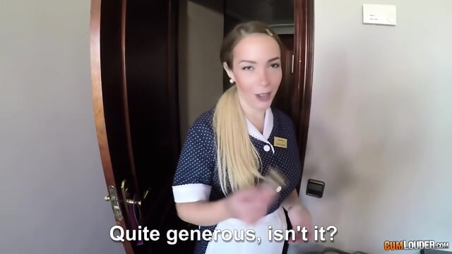 Hotel Maid Accepts Money For Sex